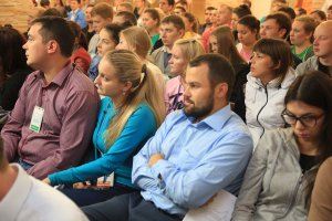 на презентации